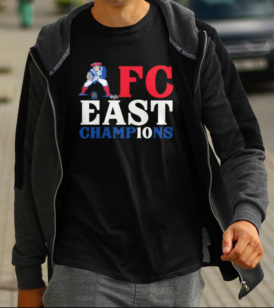 New England Patriots FC East Champions Champ10ns T-Shirt