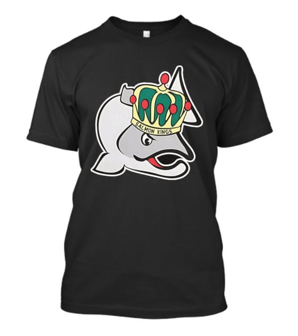 Salmon Kings Crowned Fish Victoria Royals T-Shirt