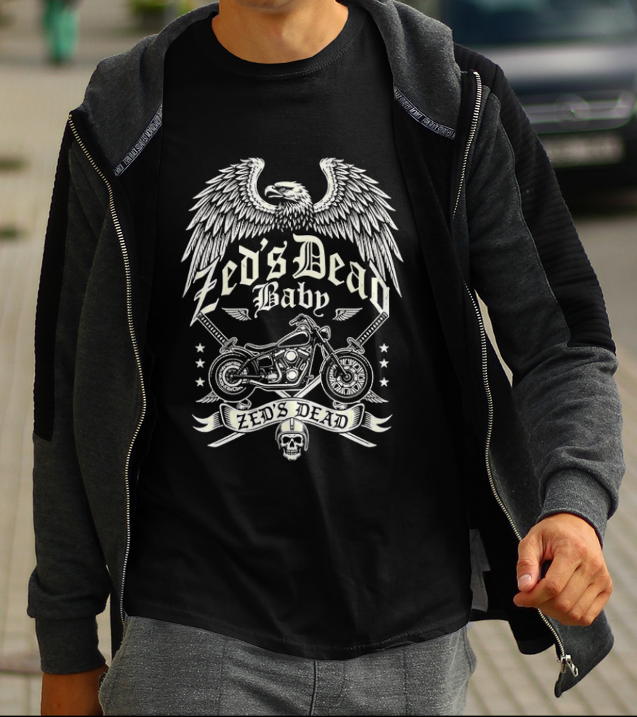 Zed's Dead Baby Motorcycles Eagle T-Shirt