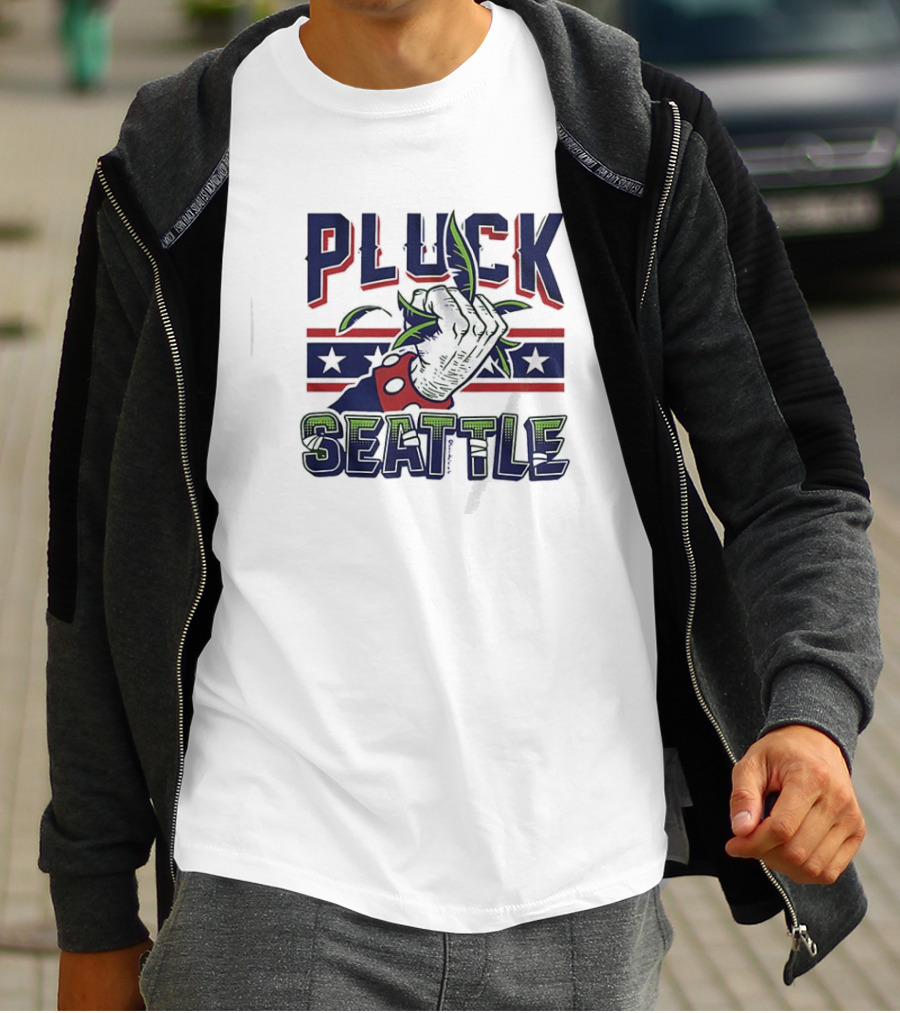 New England Patriots Pluck Seattle Matchup Stars And Stripes T-Shirt