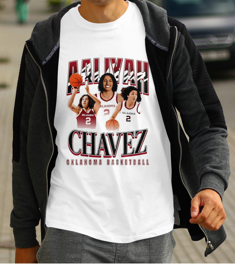 Aaliyah Chavez Oklahoma Basketball Star Number 2 T-Shirt