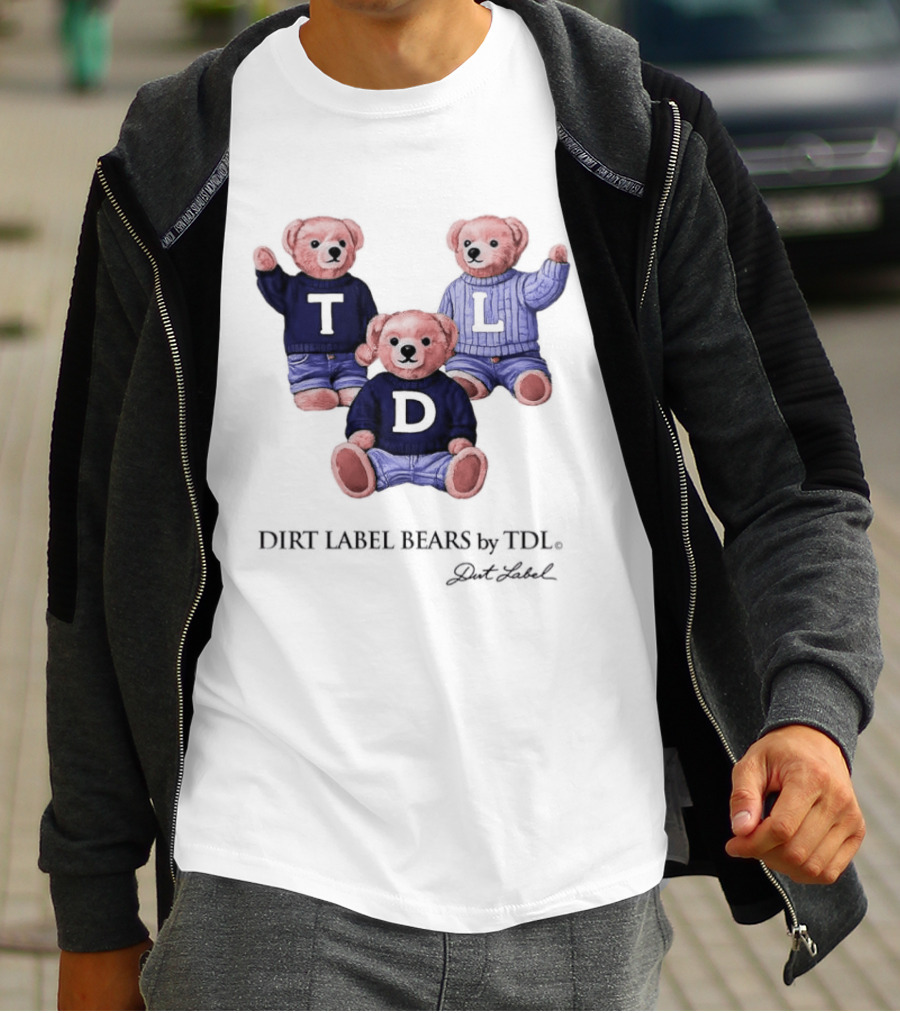 Dirt Label Bears TDL Polo Bear Collection T-Shirt