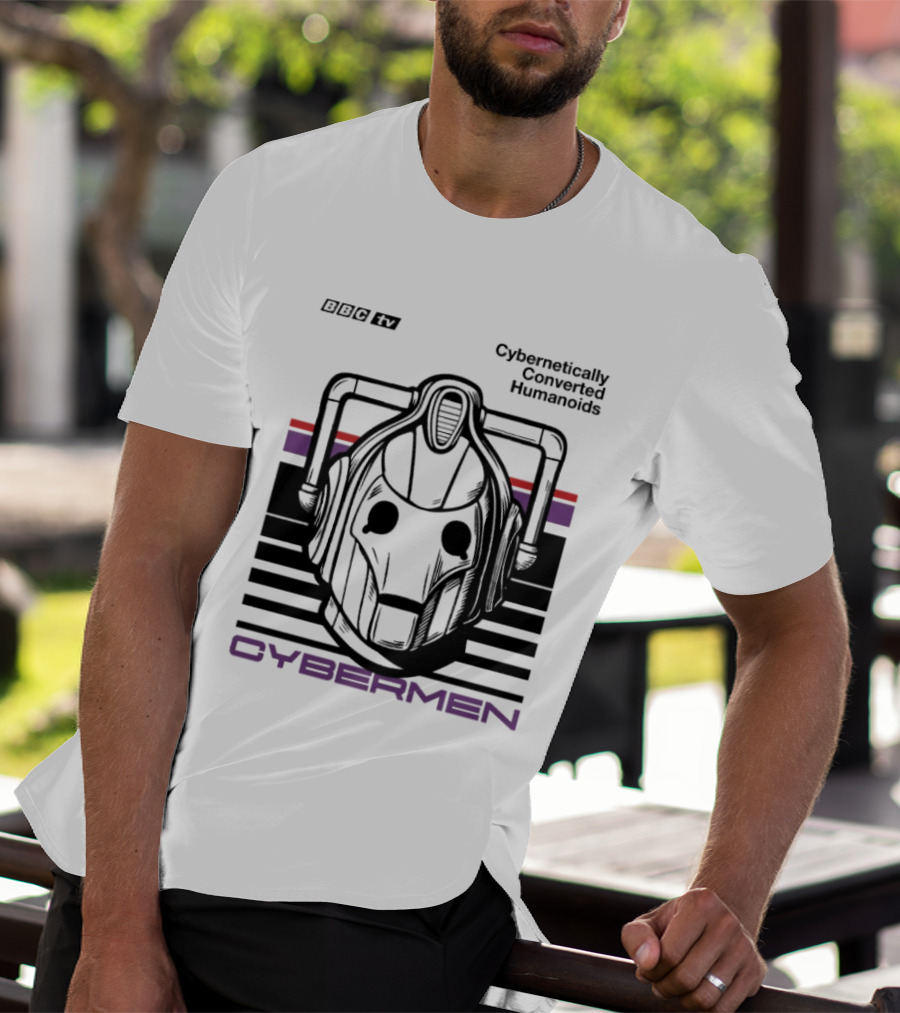 BBC TV Cybermen Cybernetically Converted Humanoids T-Shirt
