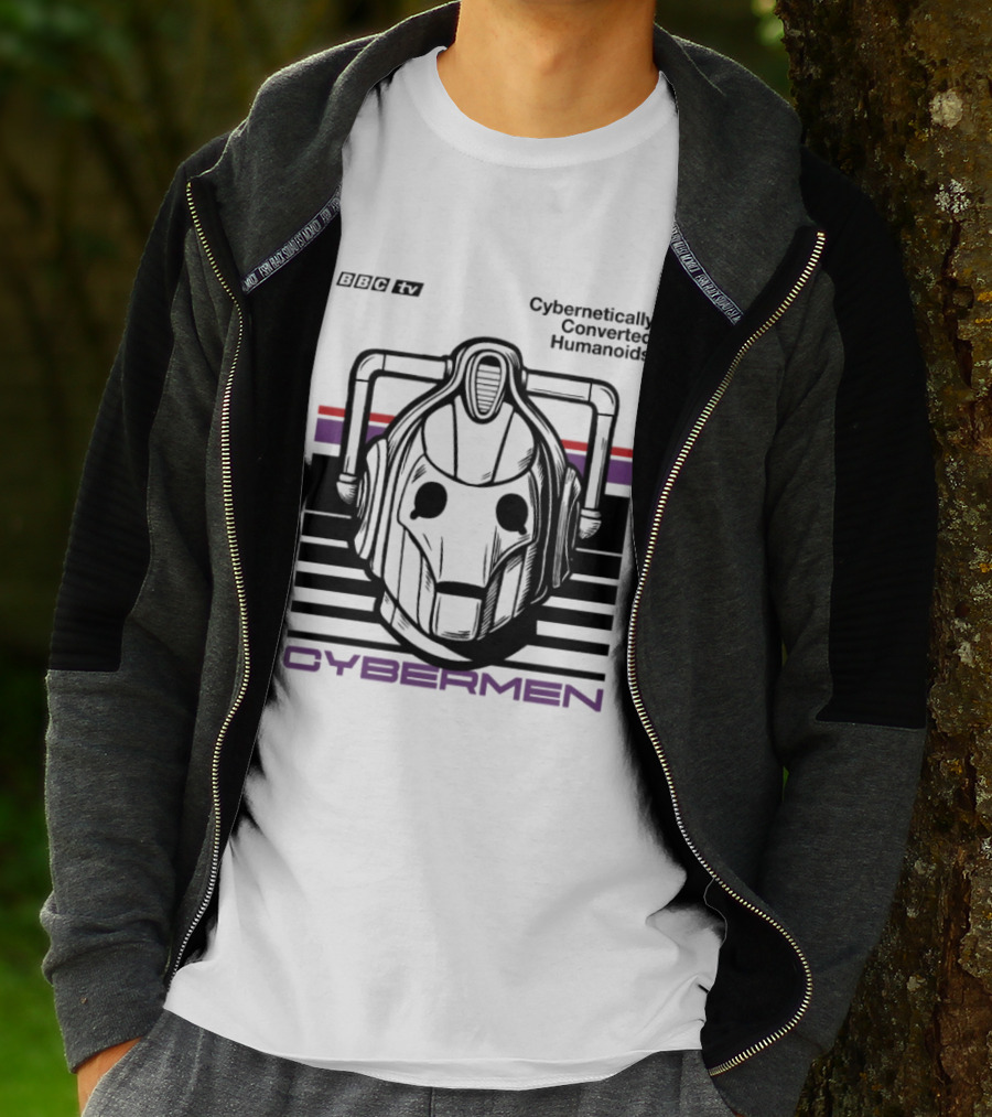 BBC TV Cybermen Cybernetically Converted Humanoids T-Shirt