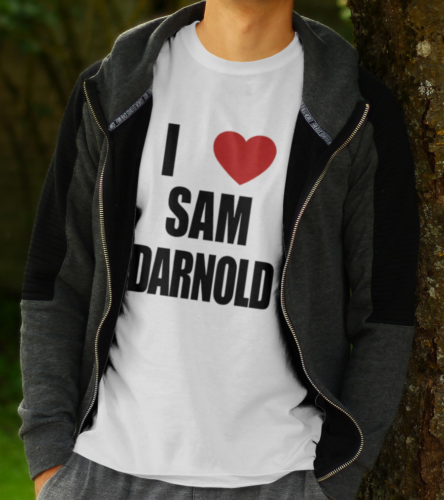 I Love Sam Darnold T-Shirt