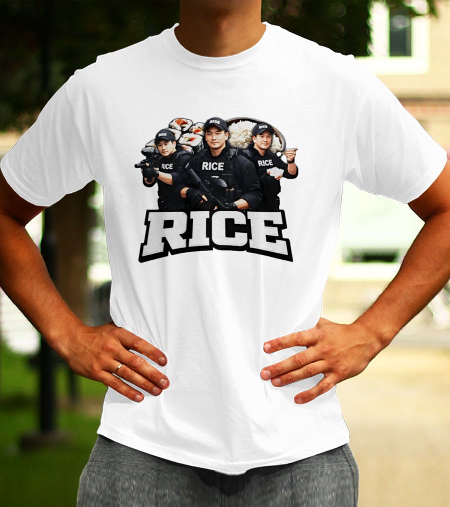 RICE Police Tactical Sushi Team T-Shirt