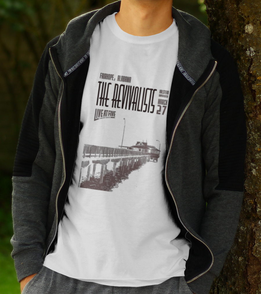 The Revivalists March 27 2026 Fairhope Alabama Steamboat T-Shirt