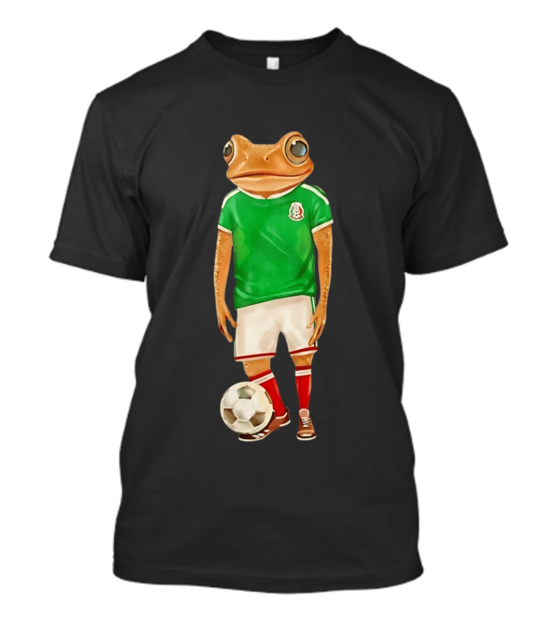 Bad Bunny Debi Tirar Mas Fotos World Tour Mexico 2026 Frog Soccer Jersey T-Shirt