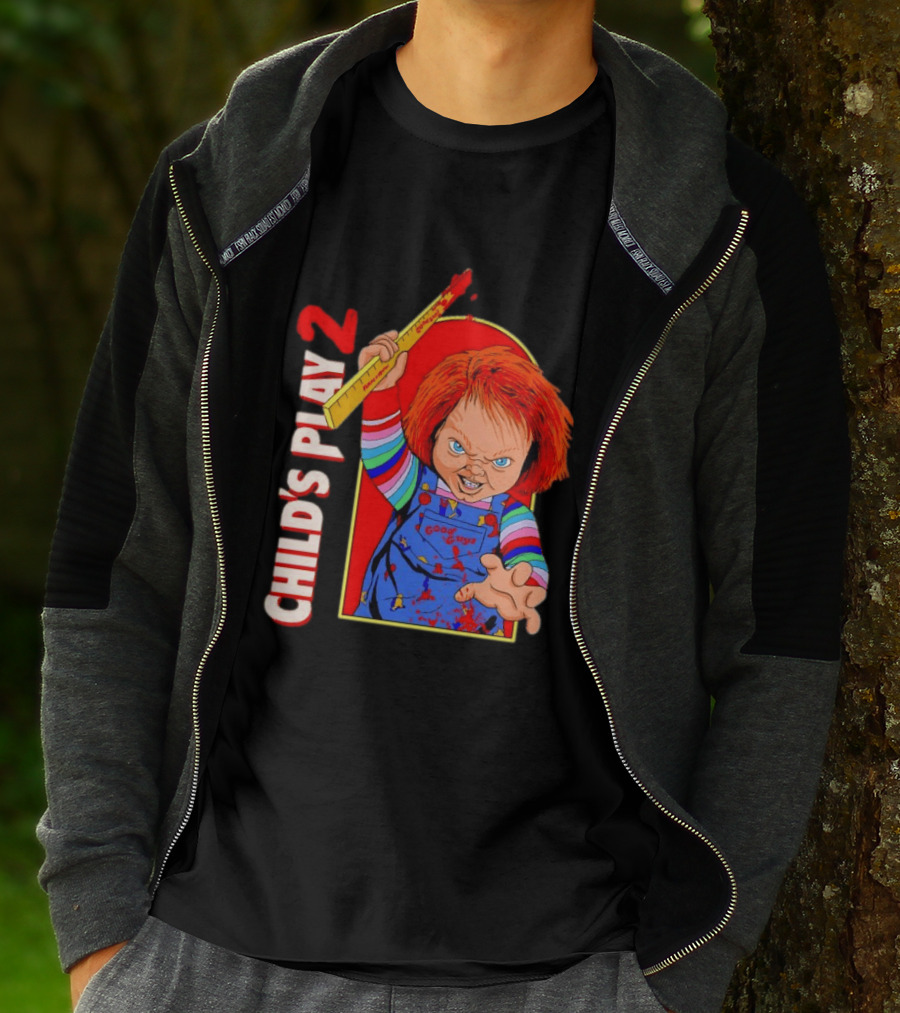 Child's Play 2 Chucky Good Guys Ruler T-Shirt
