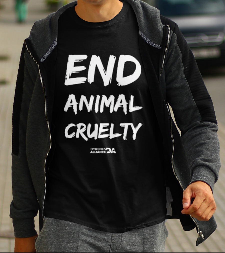 End Animal Cruelty John Oberg Mission DXEA T-Shirt