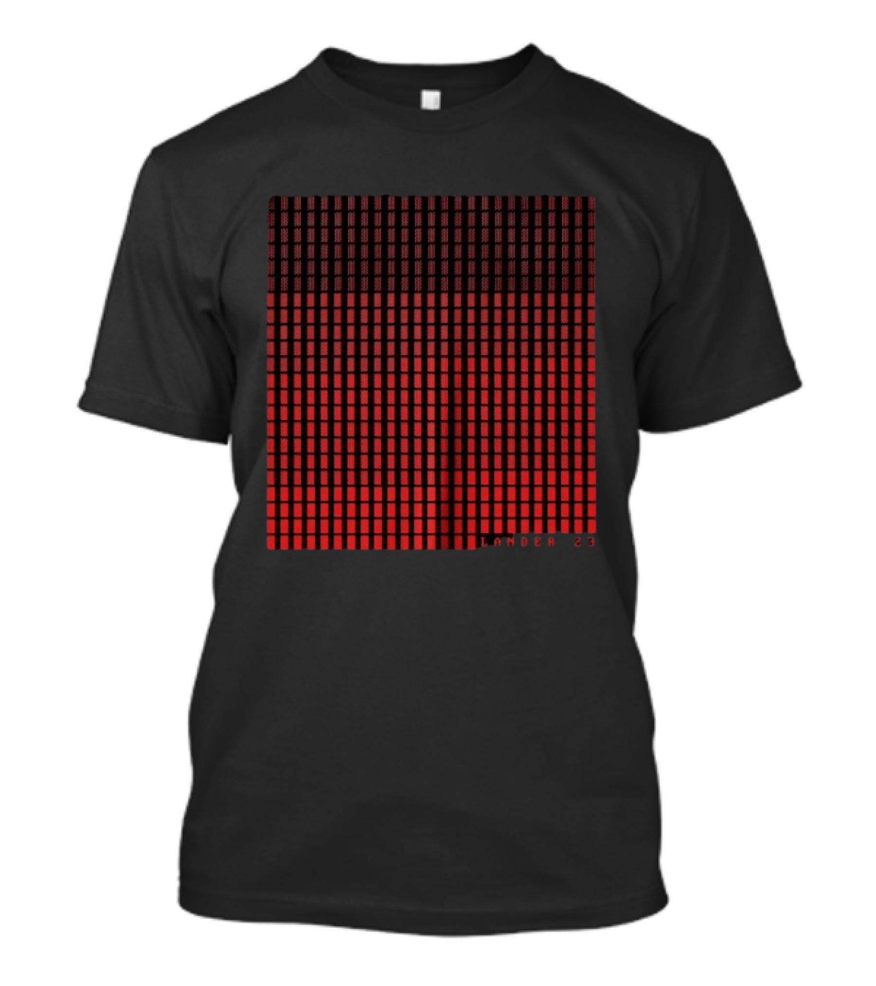 Punchdrunk Lander 23 Pulse Gradient Grid T-Shirt