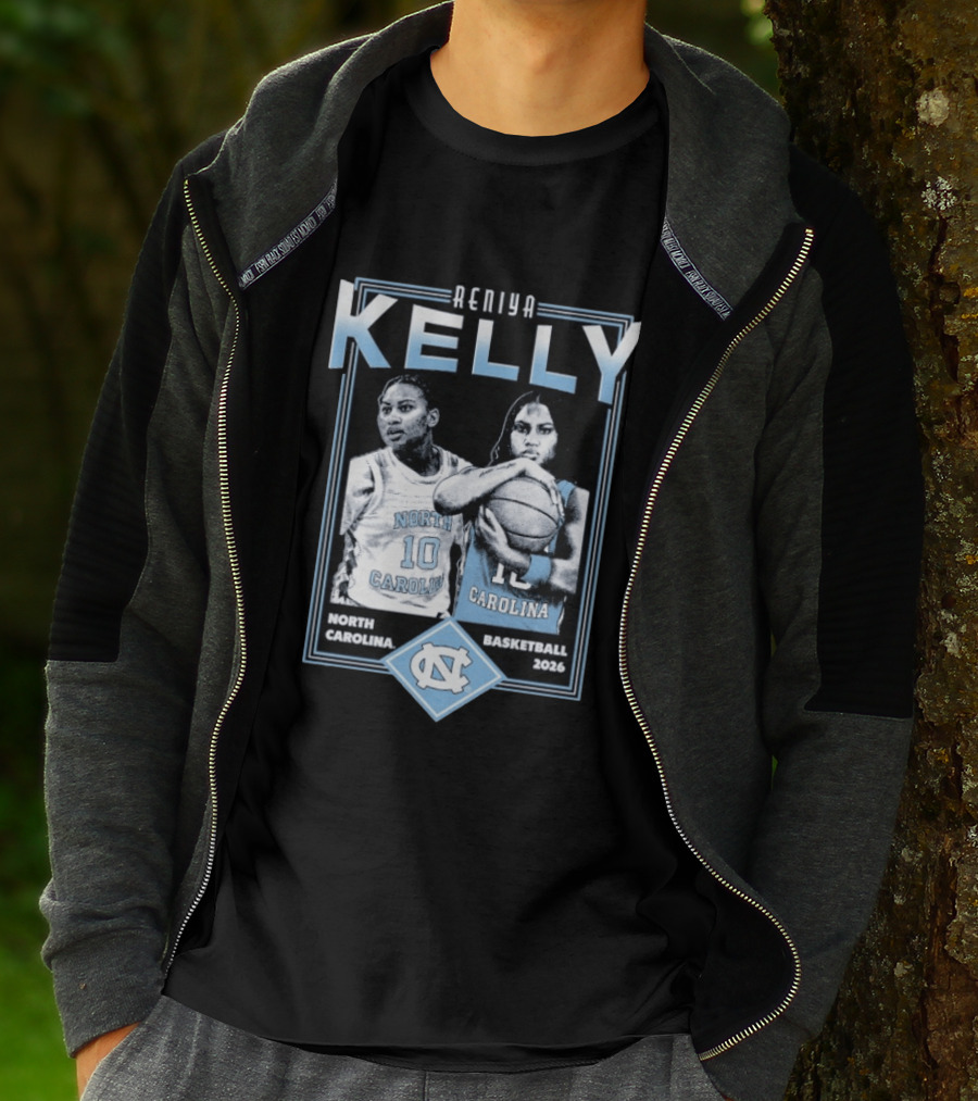 Reniya Kelly UNC North Carolina Tar Heels Basketball 2026 T-Shirt