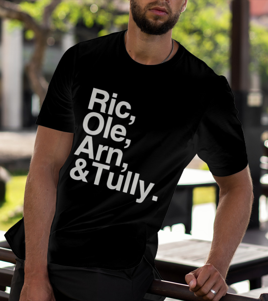 Ric Ole Arn & Tully Retro Wrestling Legends T-Shirt