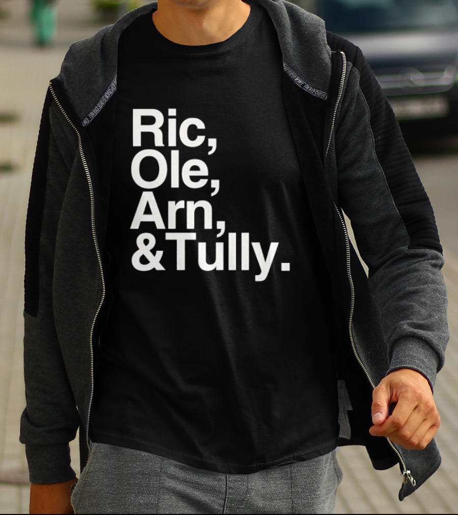 Ric Ole Arn & Tully Retro Wrestling Legends T-Shirt