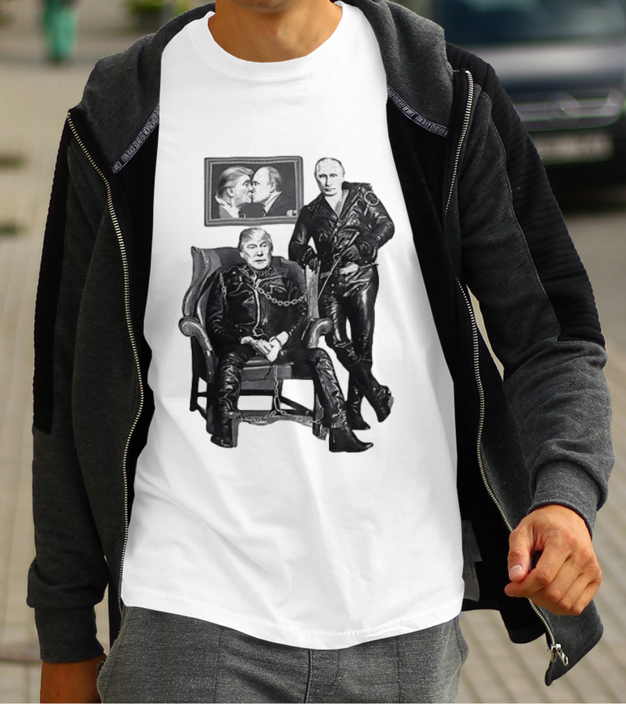 Ridley Heeter Trump Putin Chain And Leather Meme T-Shirt