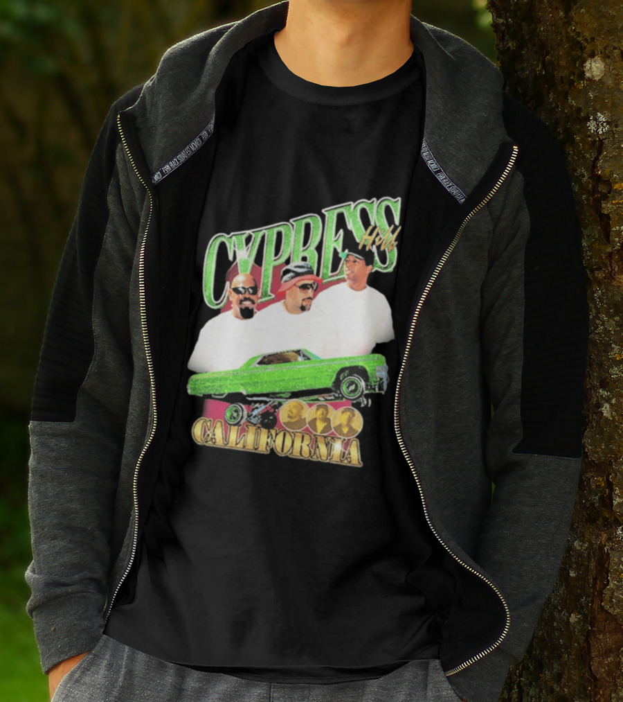 Cypress Hill California Lowrider Urban Style Hip Hop T-Shirt
