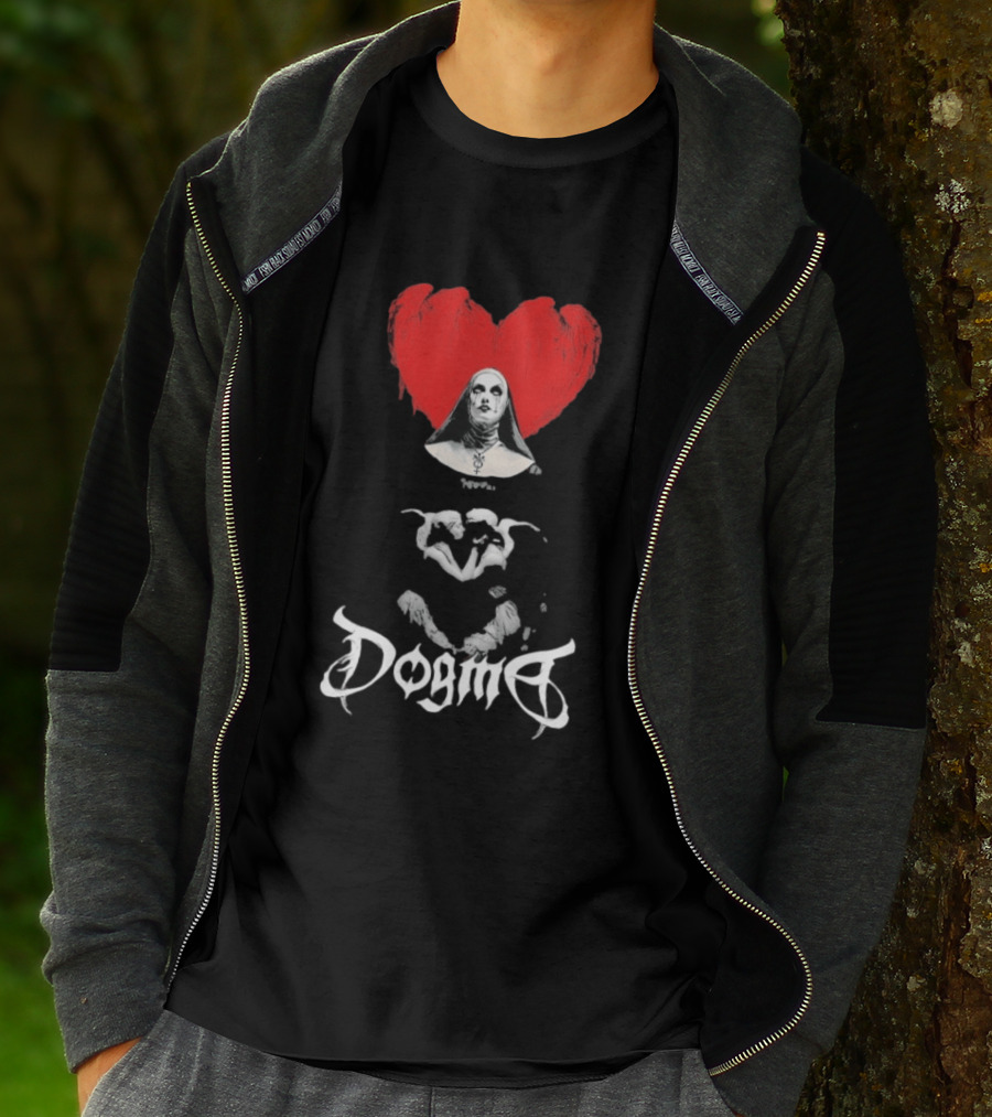 Dogma Nun Heart Valentine's Day T-Shirt