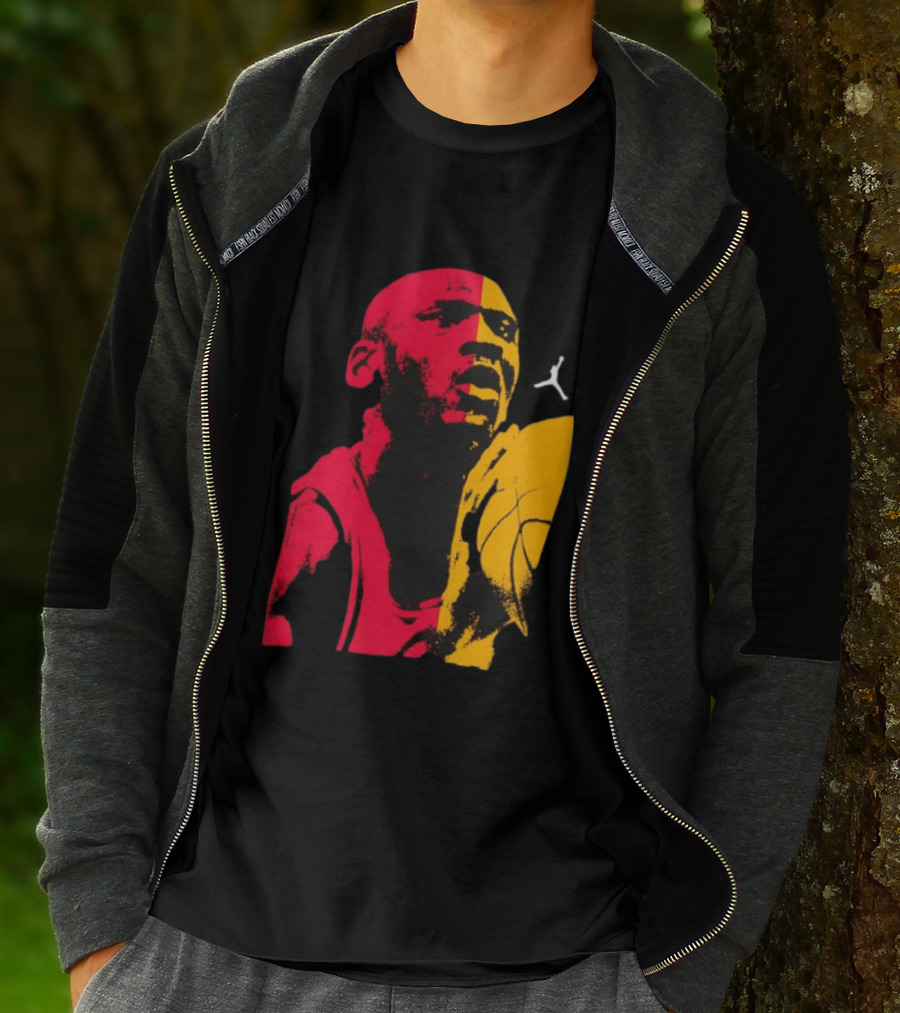 Michael Jordan 1985 Chicago Bulls Retro Basketball Legend T-Shirt