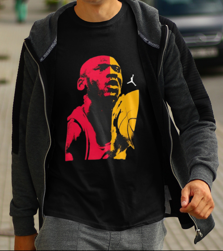 Michael Jordan 1985 Chicago Bulls Retro Basketball Legend T-Shirt