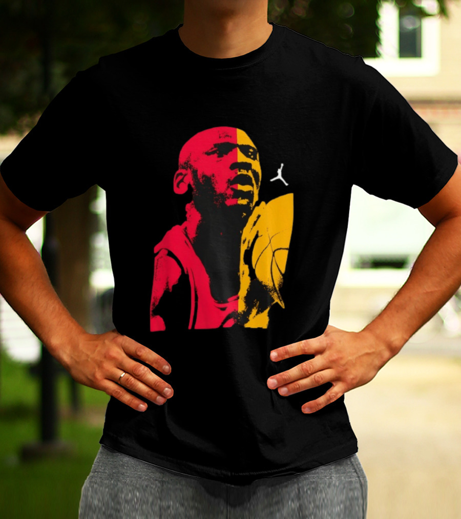 Michael Jordan 1985 Chicago Bulls Retro Basketball Legend T-Shirt