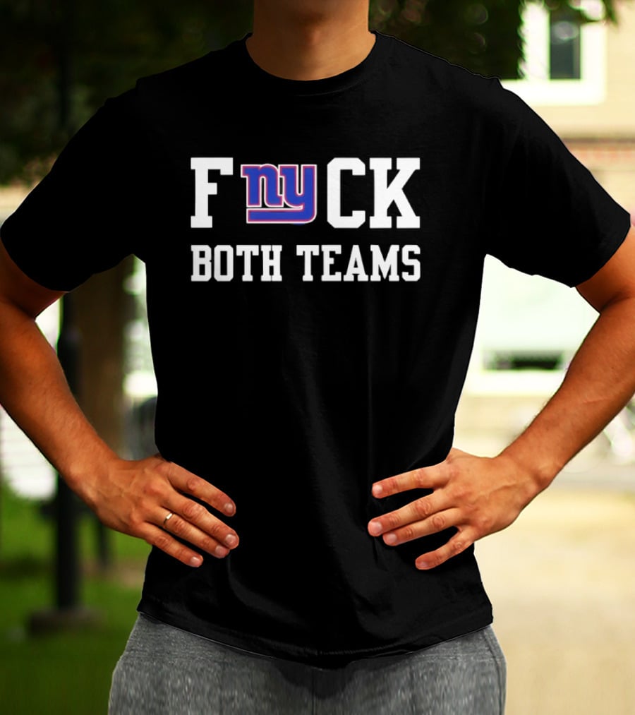F NY CK Both Teams NY Giants T-Shirt