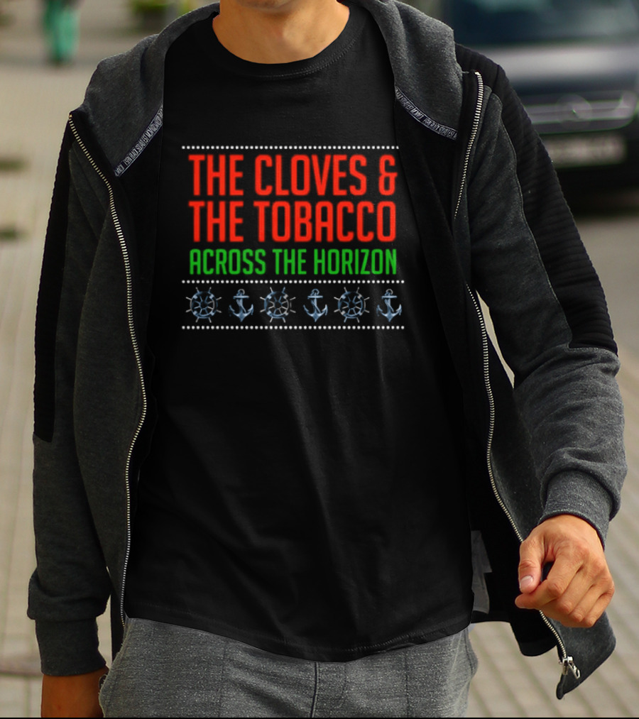 The Cloves & The Tobacco Across The Horizon Anchors T-Shirt