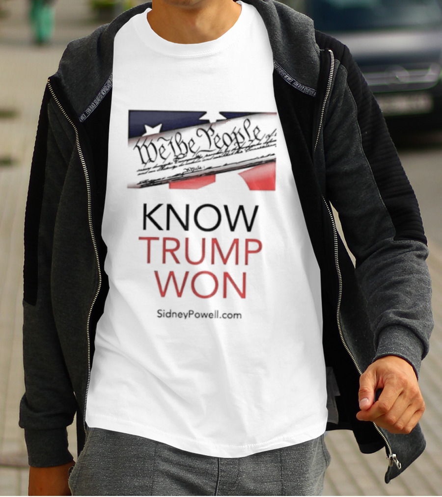 We The People Know Trump Won 2024 T-Shirt