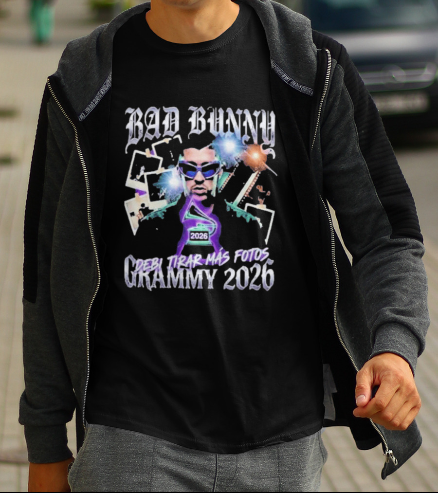 Bad Bunny Debi Tirar Mas Fotos Grammy 2026 T-Shirt