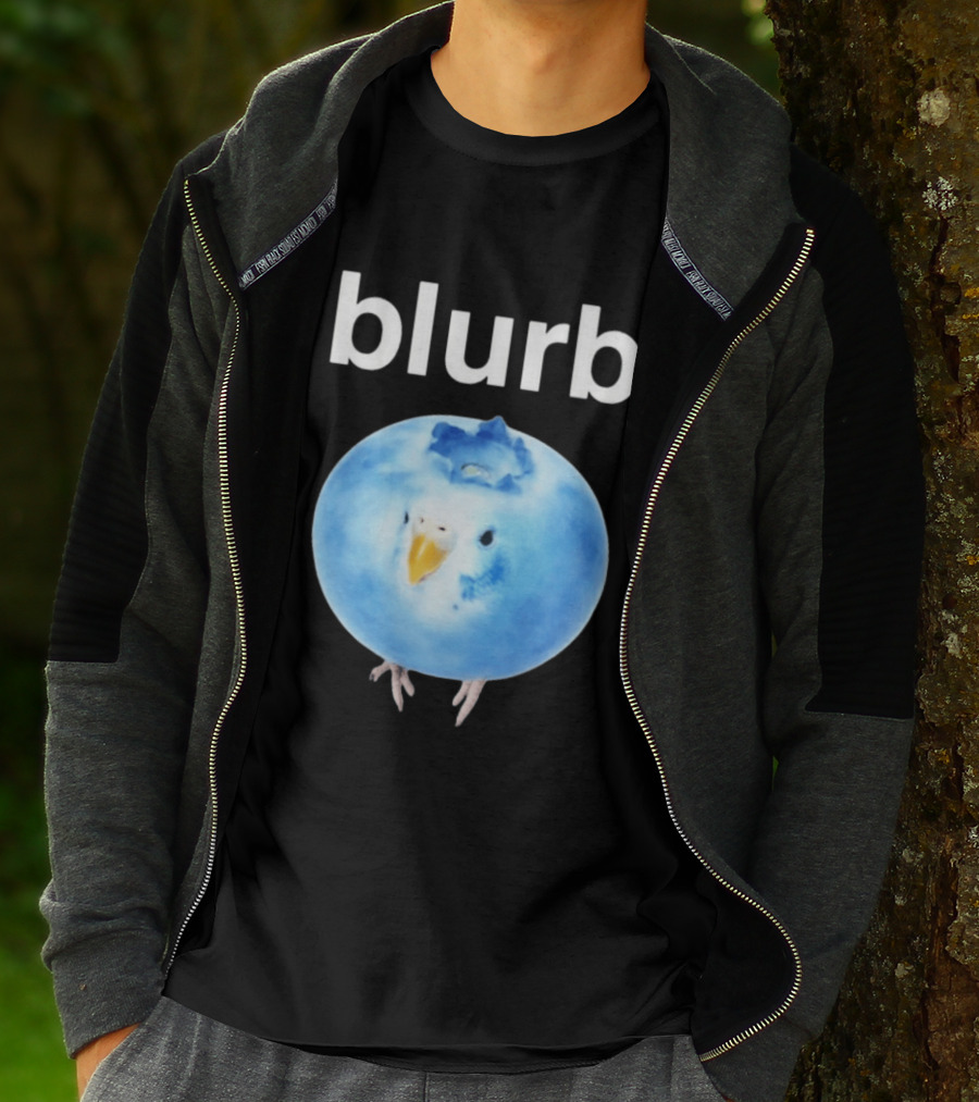 Blurb Bluebird Blueberry Fusion T-Shirt