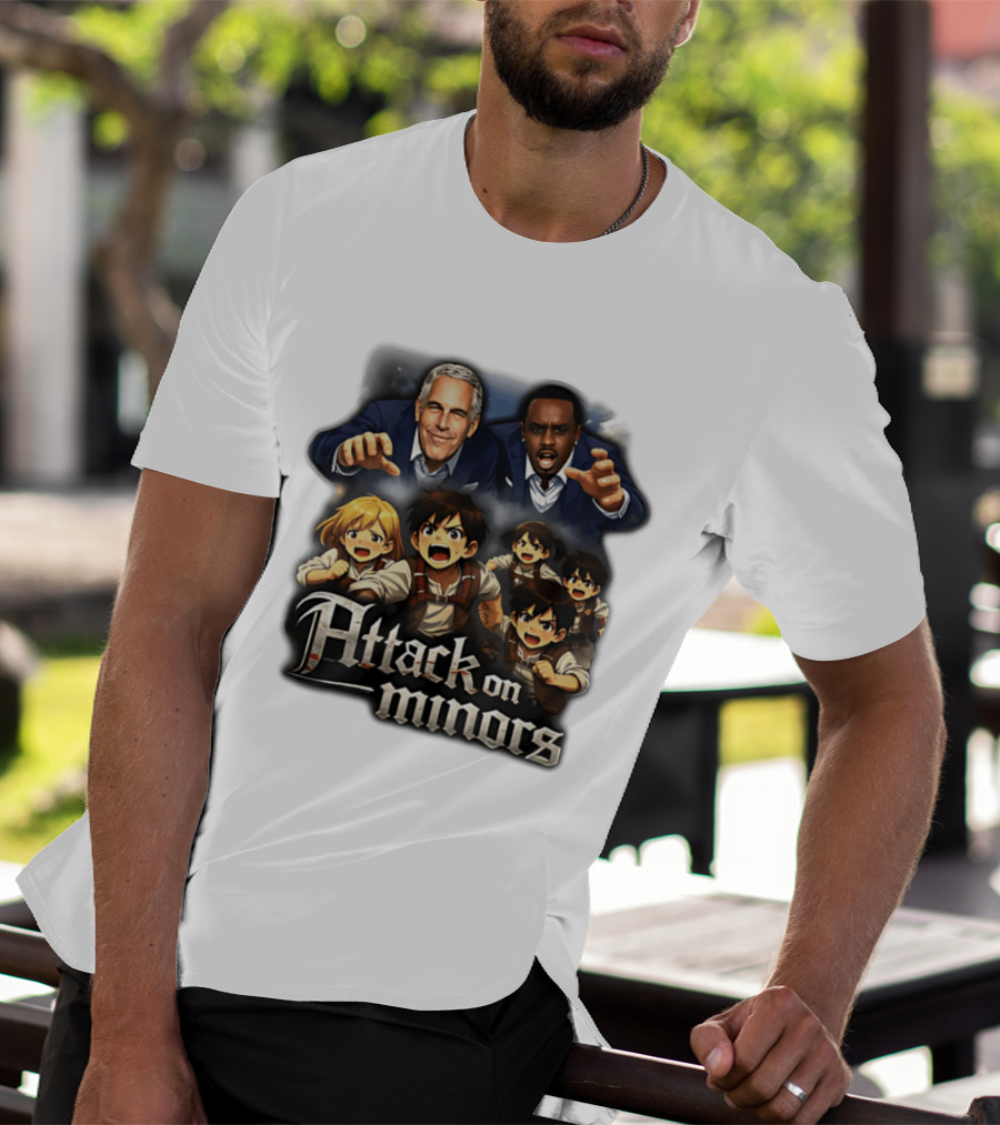 Attack On Minors Epstein And Diddy And T-Shirt