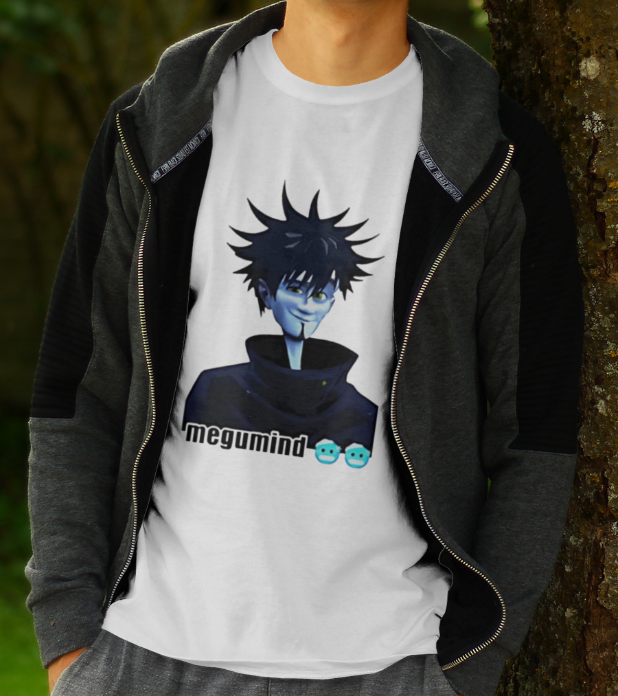 Megumind Fushiguro Megumi Jujutsu Kaisen Anime Bighead T-Shirt
