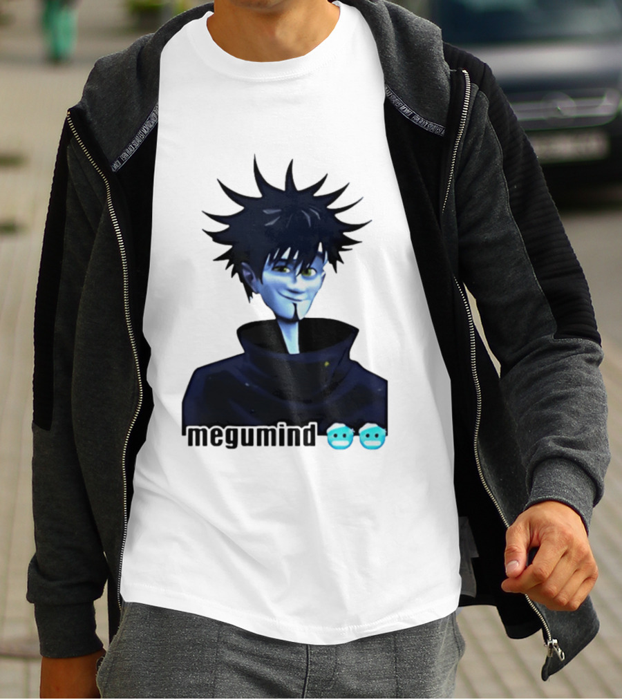 Megumind Fushiguro Megumi Jujutsu Kaisen Anime Bighead T-Shirt