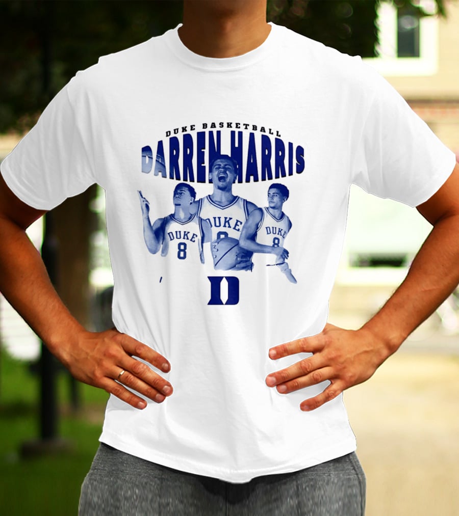 Duke Basketball Darren Harris 8 T-Shirt