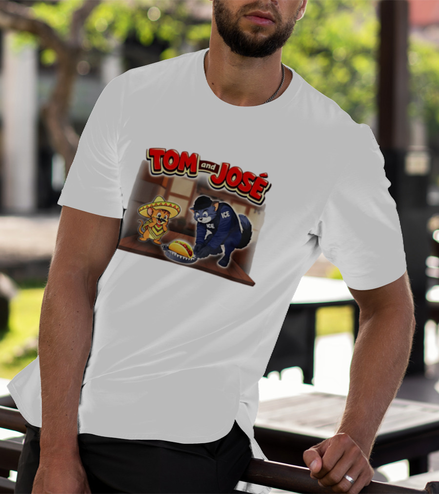 Tom And José Taco Humor Ice T-Shirt