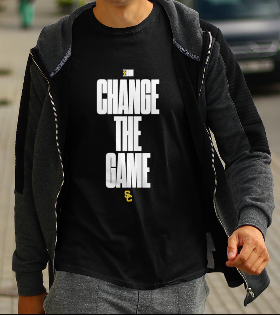 BHM Black History Month Change The Game USC Athletics T-Shirt