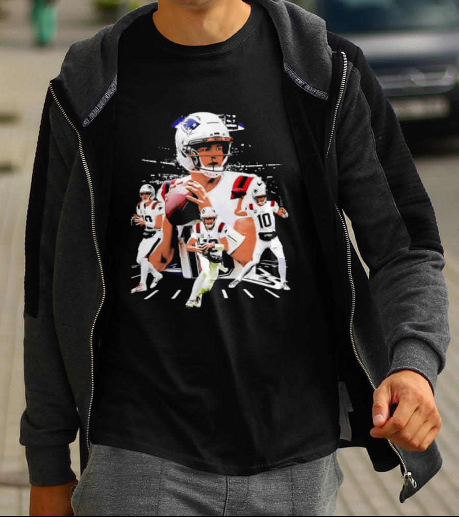 Drake Maye 2026 Highlights Football Quarterback Moments T-Shirt