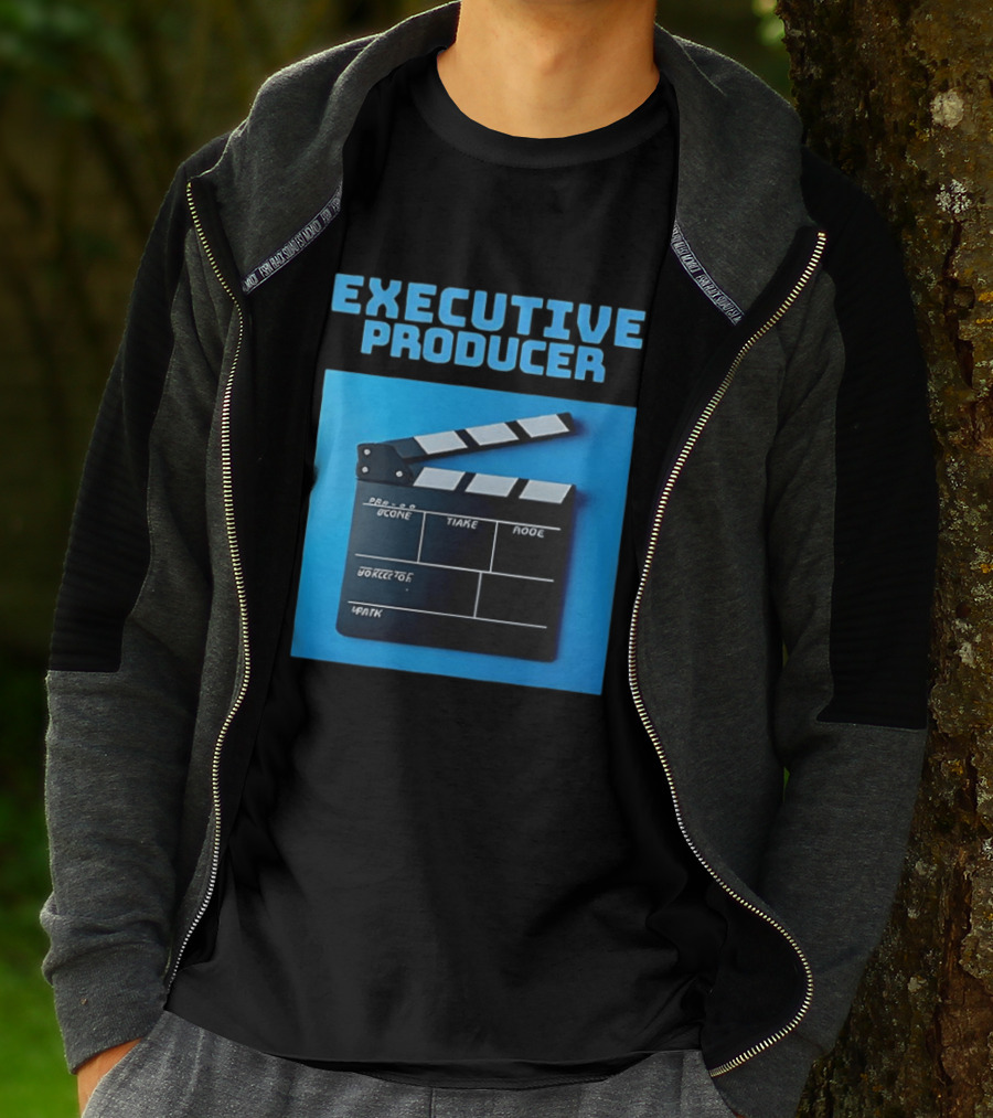Executive Producer Clapper Board Iconic Movie Director T-Shirt