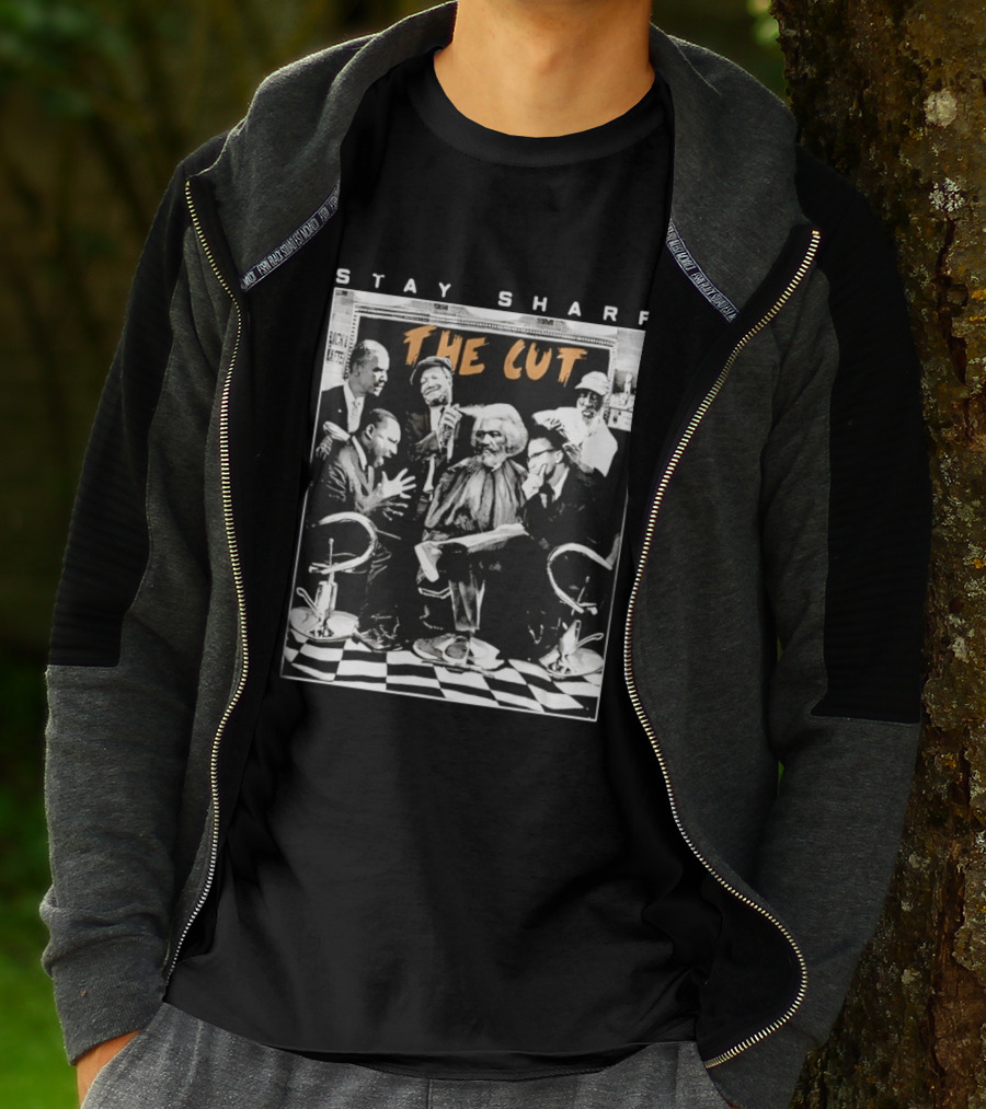 Stay Sharp The Cut Black Barbershop Legends T-Shirt