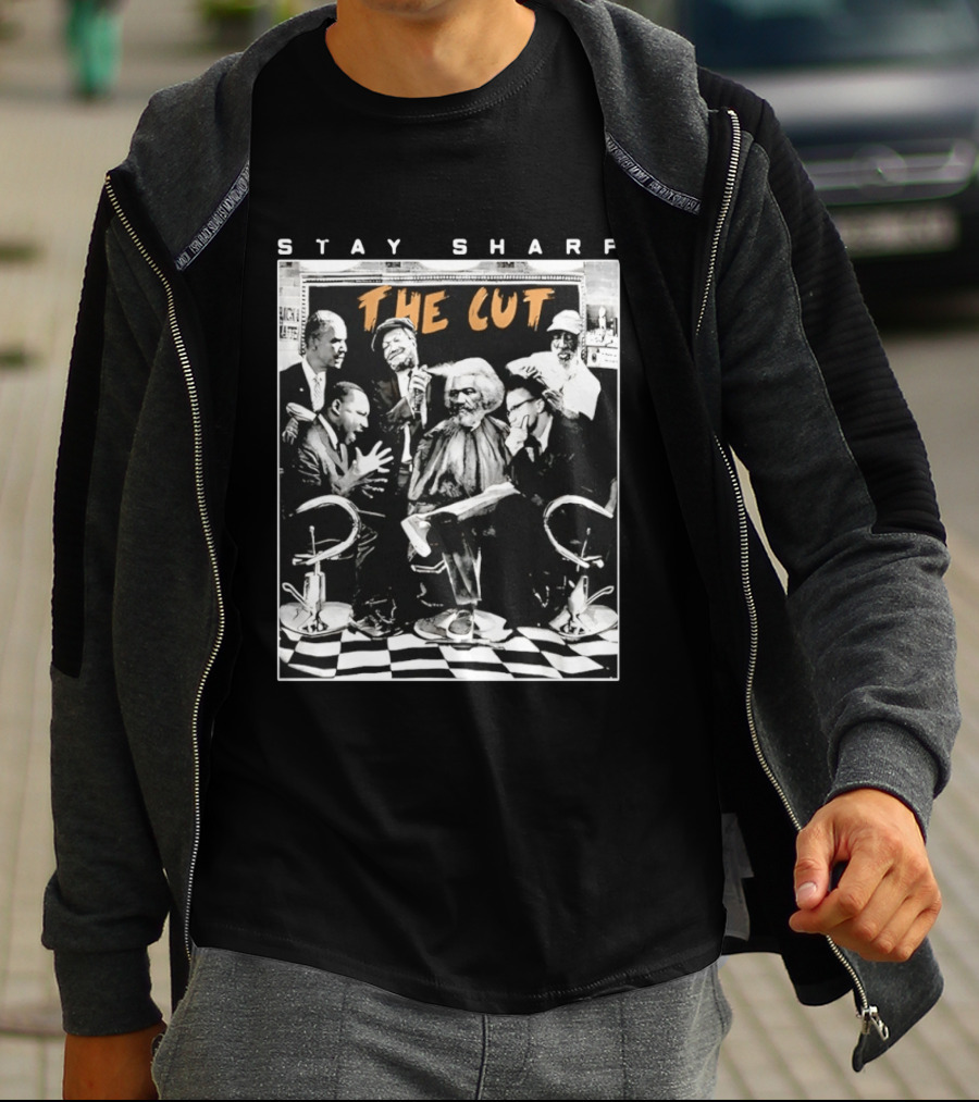 Stay Sharp The Cut Black Barbershop Legends T-Shirt