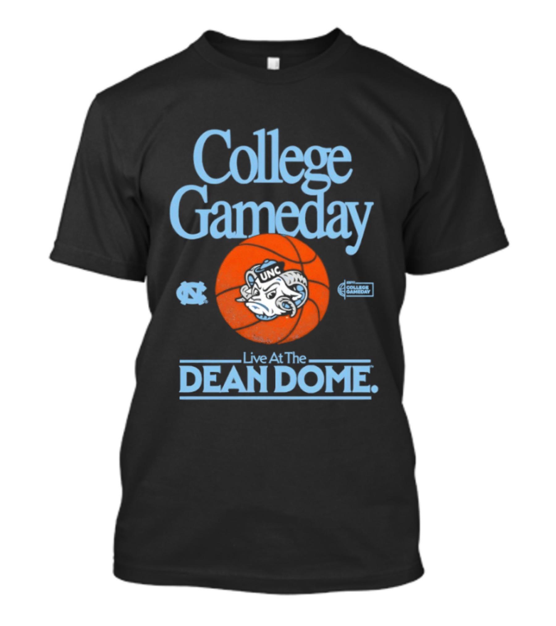 North Carolina Tar Heels College Gameday Live At The Dean Dome T-Shirt