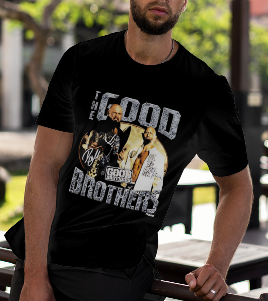 The Good Brothers Built Different Wrestling Signature Series T-Shirt