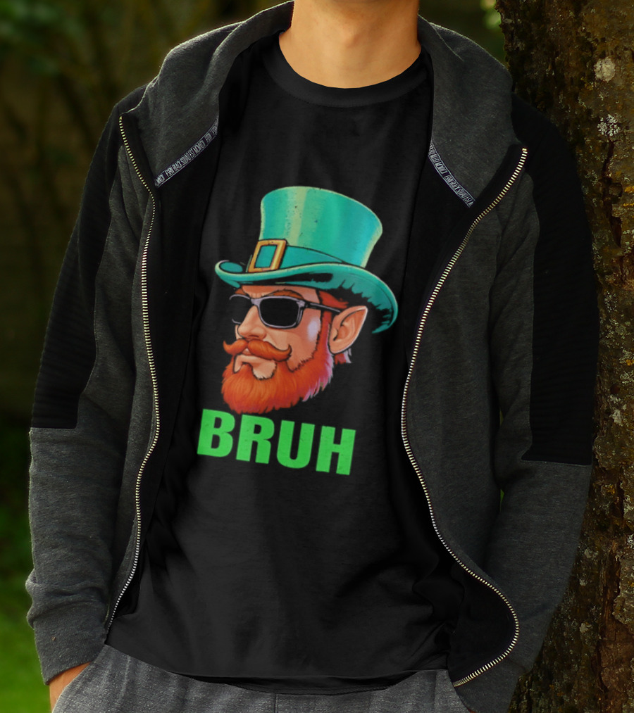 Leprechaun Bruh St Patricks Day Irish Humor T-Shirt