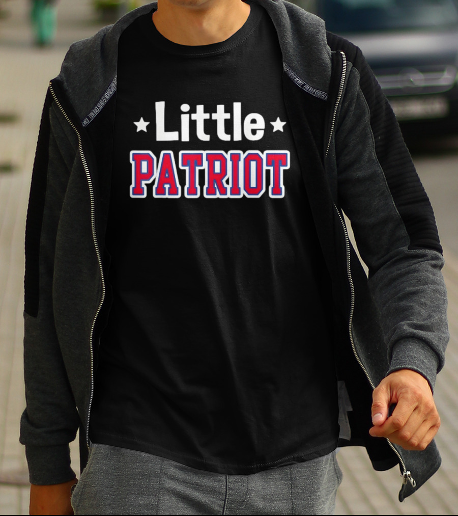 Little Patriot Star Shape T-Shirt