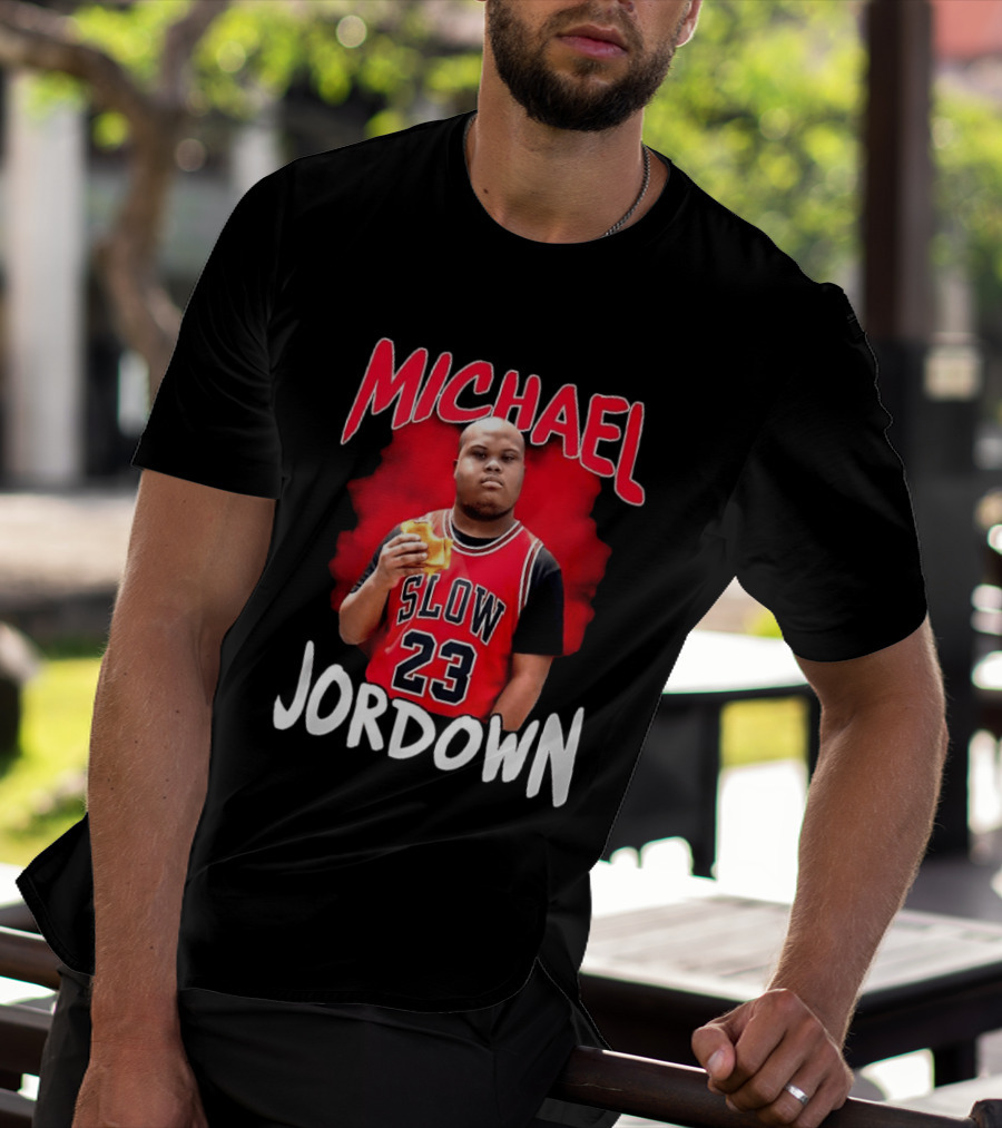 Michael Jordown Slow 23 Meme T-Shirt