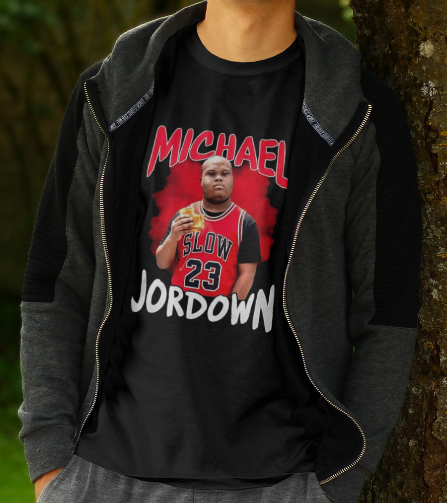 Michael Jordown Slow 23 Meme T-Shirt