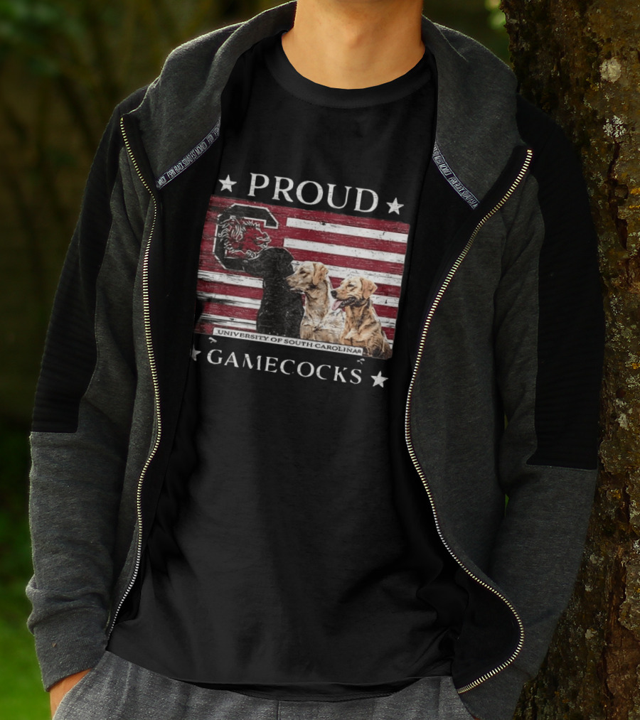 University Of South Carolina Proud Gamecocks Labs T-Shirt