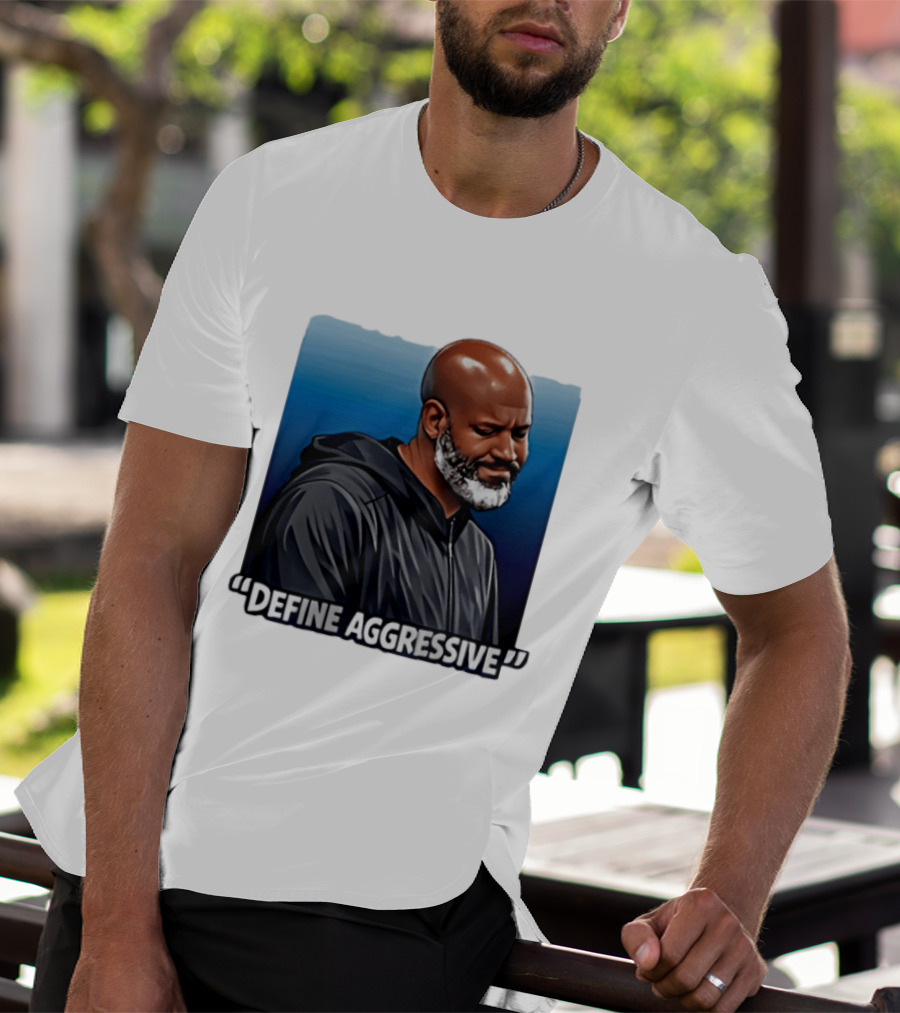 Define Aggressive Detroit Lions Brad Holmes T-Shirt