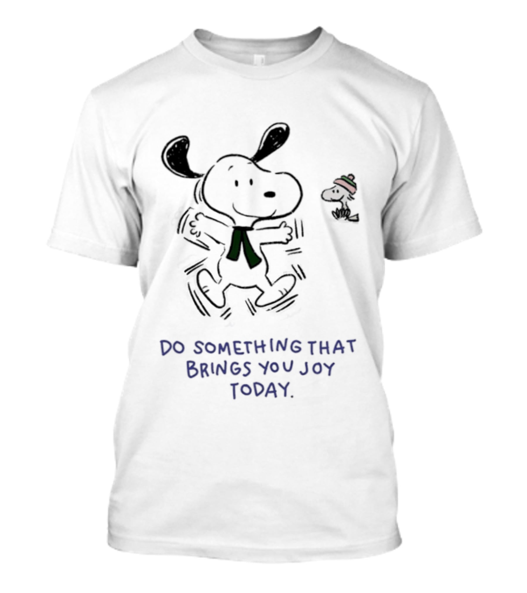 Snoopy Do Something That Brings You Joy Today Peanuts Comic T-Shirt