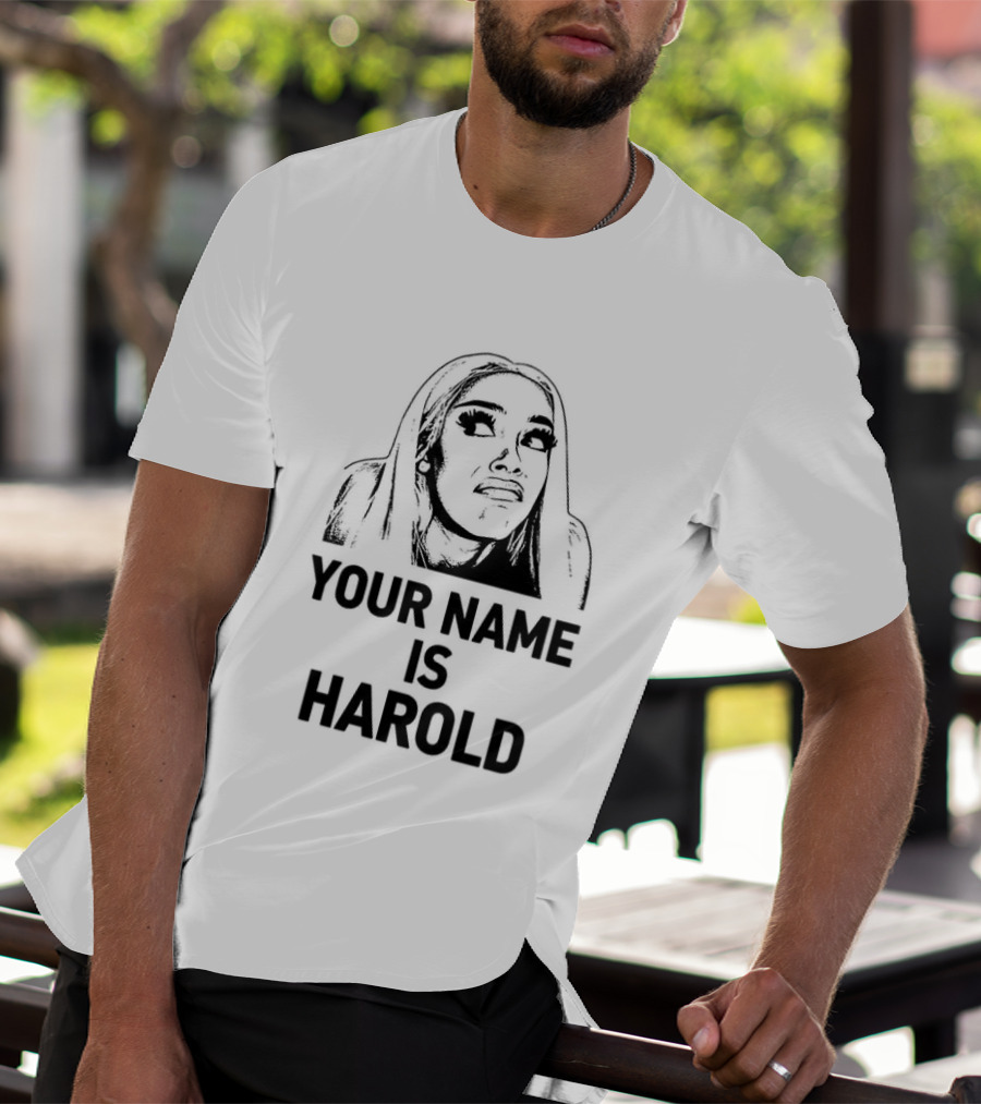 Your Name Is Harold Meme Humor T-Shirt