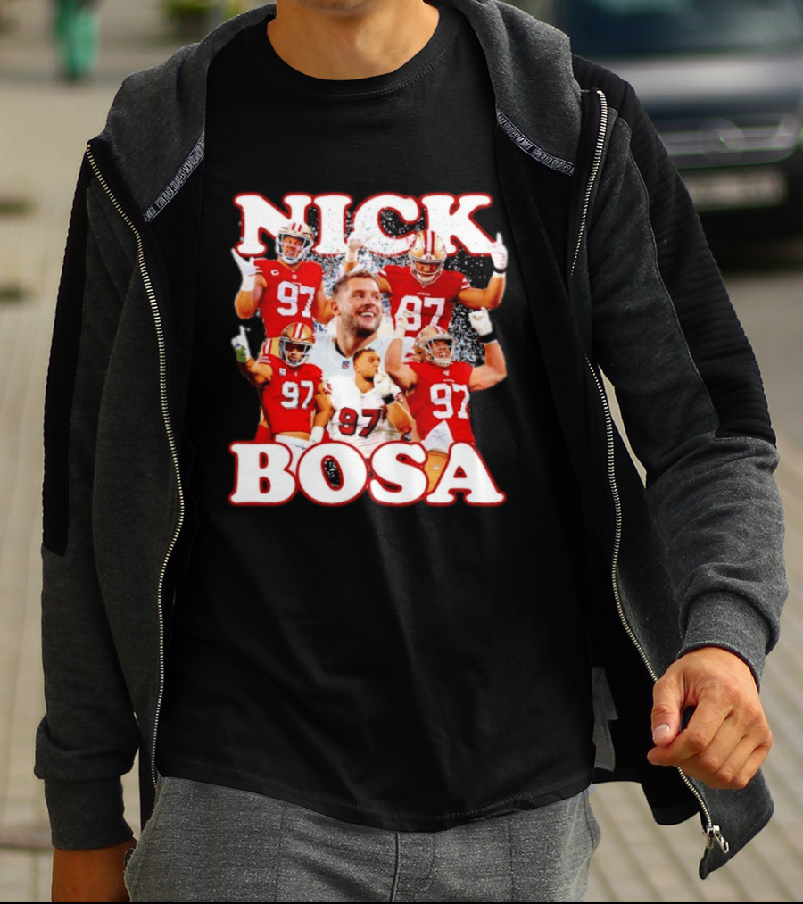 Nick Bosa San Francisco 49ers Player 97 Football Star T-Shirt